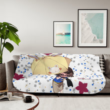 Load image into Gallery viewer, Anohana Naruko Anjou Sherpa Blanket