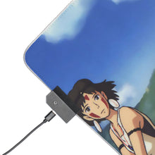 Load image into Gallery viewer, Princess Mononoke RGB LED Mouse Pad (Desk Mat)