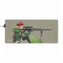 Load image into Gallery viewer, Anime Military RGB LED Mouse Pad (Desk Mat)