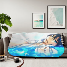 Load image into Gallery viewer, Let it burn Sherpa Blanket