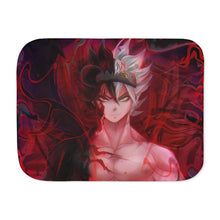 Load image into Gallery viewer, Anime Black Clover Sherpa Blanket