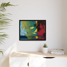 Load image into Gallery viewer, Black and Death Canvas Framed Art Print