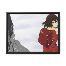 Load image into Gallery viewer, Anime ERASED Canvas Framed Art Print