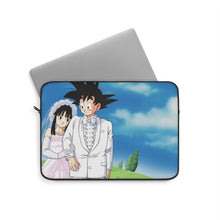 Load image into Gallery viewer, Goku and Chi-Chi Marriage Laptop Sleeve