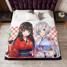Load image into Gallery viewer, Anime Kantai Collection Sherpa Blanket