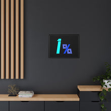 Load image into Gallery viewer, Mob Psycho "1%" Canvas Framed Art Print