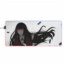 Load image into Gallery viewer, Yumeko Jabami RGB LED Mouse Pad (Desk Mat)