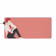 Load image into Gallery viewer, Monthly Girls' Nozaki-kun Mikoto Mikoshiba RGB LED Mouse Pad (Desk Mat)