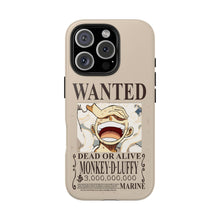 Load image into Gallery viewer, One Piece Wanted Monkey D. Luffy Bounty iPhone Cases