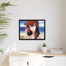 Load image into Gallery viewer, Makise Kurisu & Rintarou Kyouma-Dr Pepper Addicts Canvas Framed Art Print