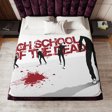 Load image into Gallery viewer, Highschool Of The Dead Sherpa Blanket