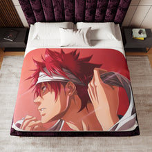 Load image into Gallery viewer, Food Wars: Shokugeki no Soma Sherpa Blanket