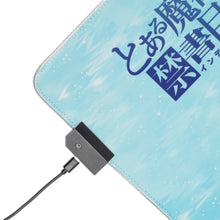 Load image into Gallery viewer, A Certain Magical Index RGB LED Mouse Pad (Desk Mat)