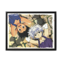 Load image into Gallery viewer, Hunter x Hunter Killua Zoldyck, Gon Freecss Canvas Framed Art Print