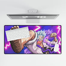 Load image into Gallery viewer, Luffy vs Kaido Mouse Pad (Desk Mat)