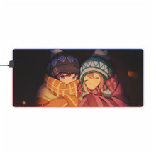 Load image into Gallery viewer, Laid-Back Camp by RGB LED Mouse Pad (Desk Mat)