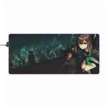 Load image into Gallery viewer, Shinoa, Yu & Yoichi At The Roof RGB LED Mouse Pad (Desk Mat)