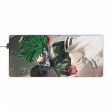 Load image into Gallery viewer, My Hero Academia Izuku Midoriya RGB LED Mouse Pad (Desk Mat)