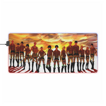 Load image into Gallery viewer, Squad and Survey Corps RGB LED Mouse Pad (Desk Mat)