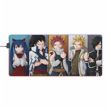 Load image into Gallery viewer, Anime Fairy Tail RGB LED Mouse Pad (Desk Mat)