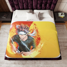 Load image into Gallery viewer, Anime Food Wars: Shokugeki no Soma Sherpa Blanket
