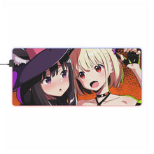 Load image into Gallery viewer, Lycoris Recoil Takina Inoue, Chisato Nishikigi RGB LED Mouse Pad (Desk Mat)