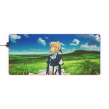 Load image into Gallery viewer, Violet Evergarden RGB LED Mouse Pad (Desk Mat)
