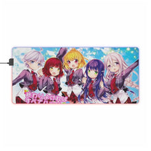 Load image into Gallery viewer, Anne Happy RGB LED Mouse Pad (Desk Mat)