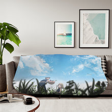 Load image into Gallery viewer, Anime Dr. Stone Sherpa Blanket