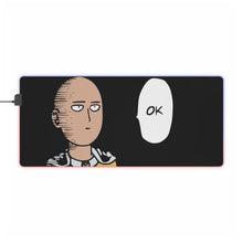 Load image into Gallery viewer, Anime One-Punch Man RGB LED Mouse Pad (Desk Mat)