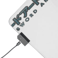 Load image into Gallery viewer, Sword Art Online RGB LED Mouse Pad (Desk Mat)