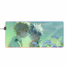 Load image into Gallery viewer, My Hero Academia Izuku Midoriya, Katsuki Bakugou RGB LED Mouse Pad (Desk Mat)