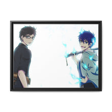 Load image into Gallery viewer, Blue Exorcist Canvas Framed Art Print