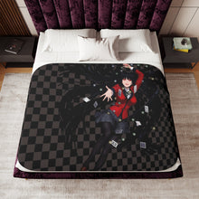 Load image into Gallery viewer, Anime Kakegurui Sherpa Blanket
