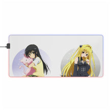 Load image into Gallery viewer, Konjiki no Yami, Yui Kotegawa RGB LED Mouse Pad (Desk Mat)