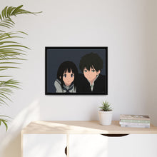 Load image into Gallery viewer, Hyouka Eru Chitanda Canvas Framed Art Print