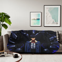 Load image into Gallery viewer, Wave Sherpa Blanket