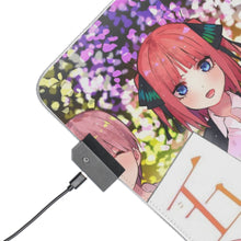 Load image into Gallery viewer, The Quintessential Quintuplets Miku Nakano, Itsuki Nakano, Nino Nakano, Yotsuba Nakano, Ichika Nakano RGB LED Mouse Pad (Desk Mat)