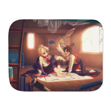 Load image into Gallery viewer, Anime Seraph of the Endr Sherpa Blanket