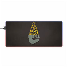 Load image into Gallery viewer, Tengen Toppa Gurren Lagann RGB LED Mouse Pad (Desk Mat)