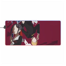 Load image into Gallery viewer, Kaguya-sama: Love is War Kaguya Shinomiya, Miyuki Shirogane RGB LED Mouse Pad (Desk Mat)