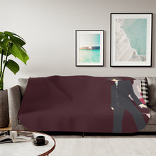 Load image into Gallery viewer, Yū Otosaka and Nao Tomori Together Minimalist Sherpa Blanket