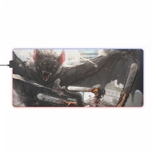 Load image into Gallery viewer, Denji vs Bat Devil RGB LED Mouse Pad (Desk Mat)
