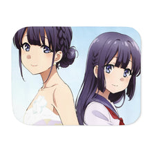 Load image into Gallery viewer, Rascal Does Not Dream of Bunny Girl Senpai Sherpa Blanket