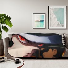 Load image into Gallery viewer, Muzan Kibutsuji Sherpa Blanket