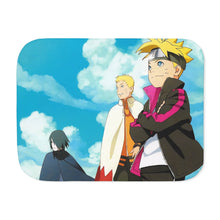 Load image into Gallery viewer, Boruto Sherpa Blanket
