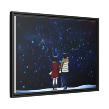 Load image into Gallery viewer, Erased Tree Canvas Framed Art Print