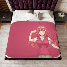 Load image into Gallery viewer, Itsuki Nakano from 5-Toubun no Hanayome Sherpa Blanket