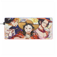 Load image into Gallery viewer, One Piece Monkey D. Luffy RGB LED Mouse Pad (Desk Mat)