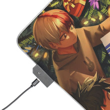 Load image into Gallery viewer, My Hero Academia Izuku Midoriya, Katsuki Bakugou RGB LED Mouse Pad (Desk Mat)